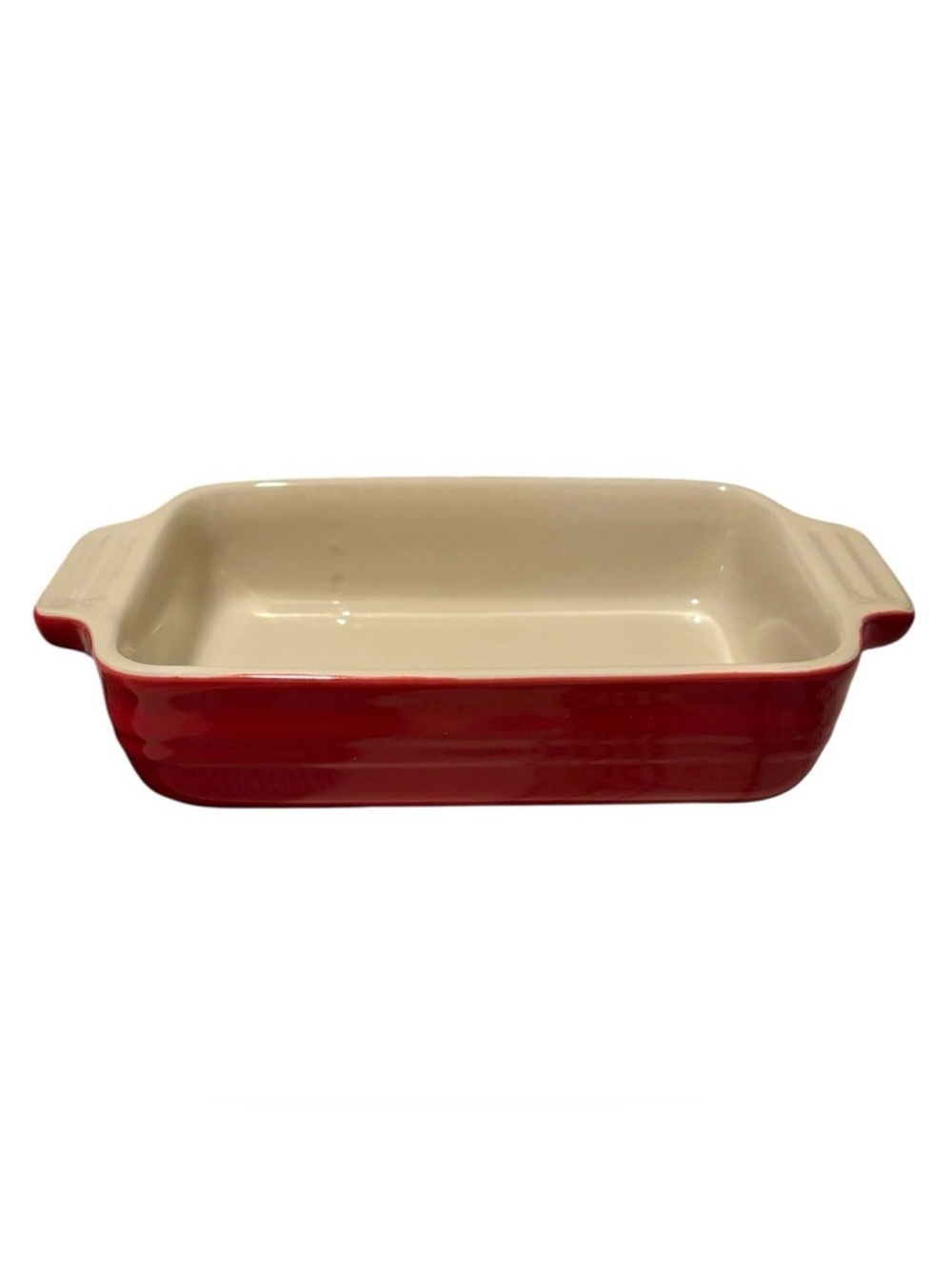 Le Creuset Stoneware 5x7 Small Rectangle Red Baking Dish 13-17